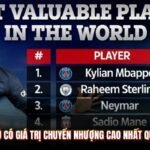 Top Cầu Thủ Có Giá Trị Chuyển Nhượng Cao Nhất Qua Các Năm